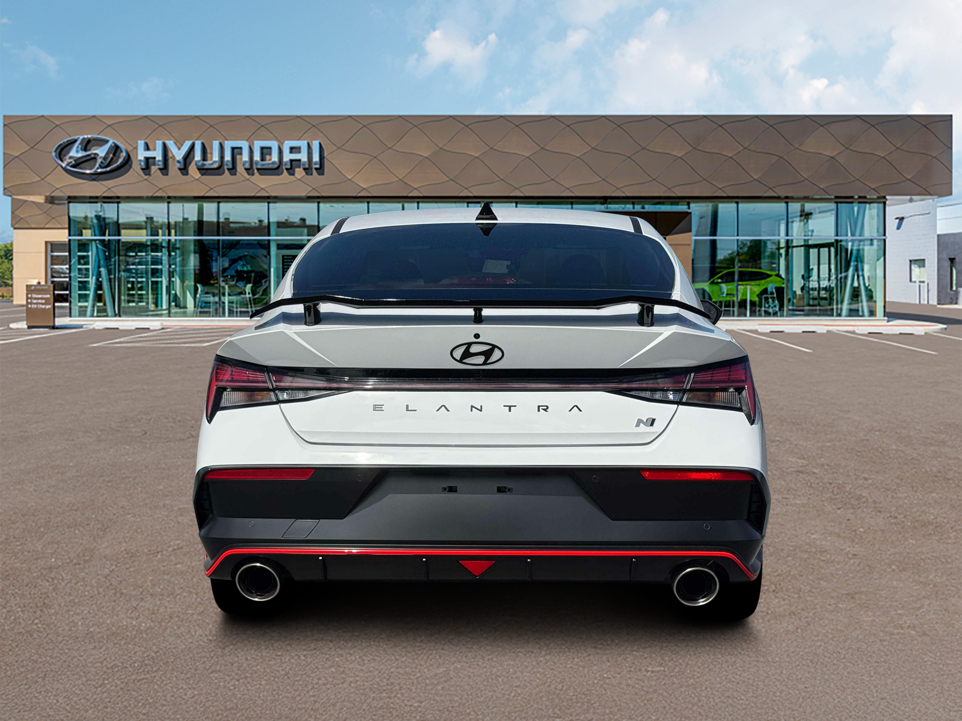 New 2026 Atlas White Hyundai Sedan image 6