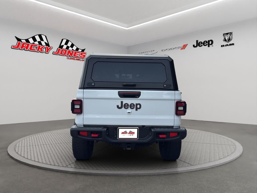 Used 2023 Bright White Clearcoat Jeep Rubicon image 8