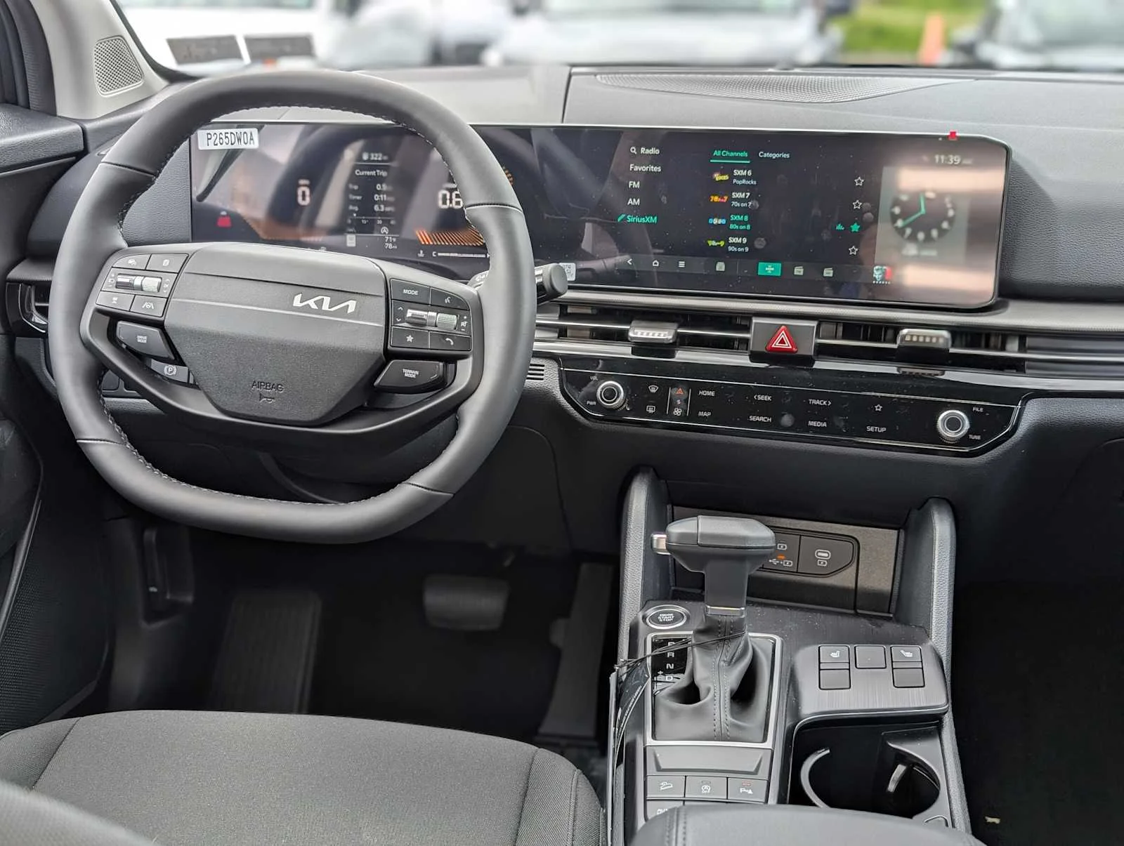 New 2026 Ebony Black Kia LX image 5