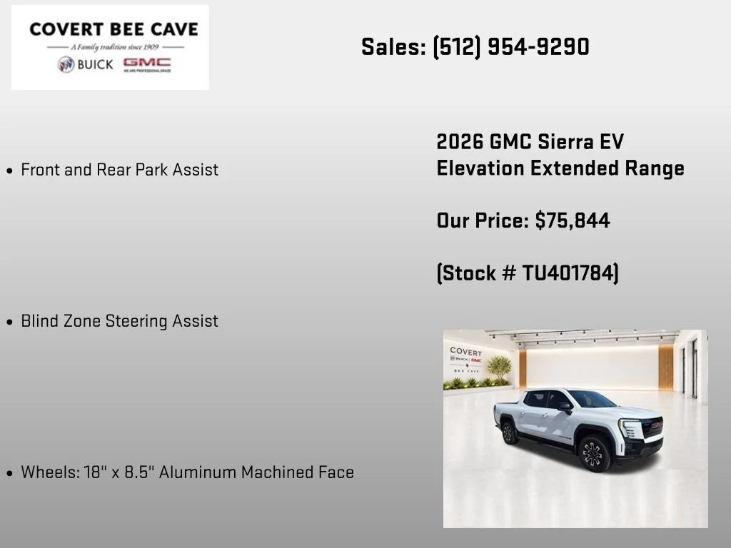 2026 GMC Sierra EV Elevation - Photo 19