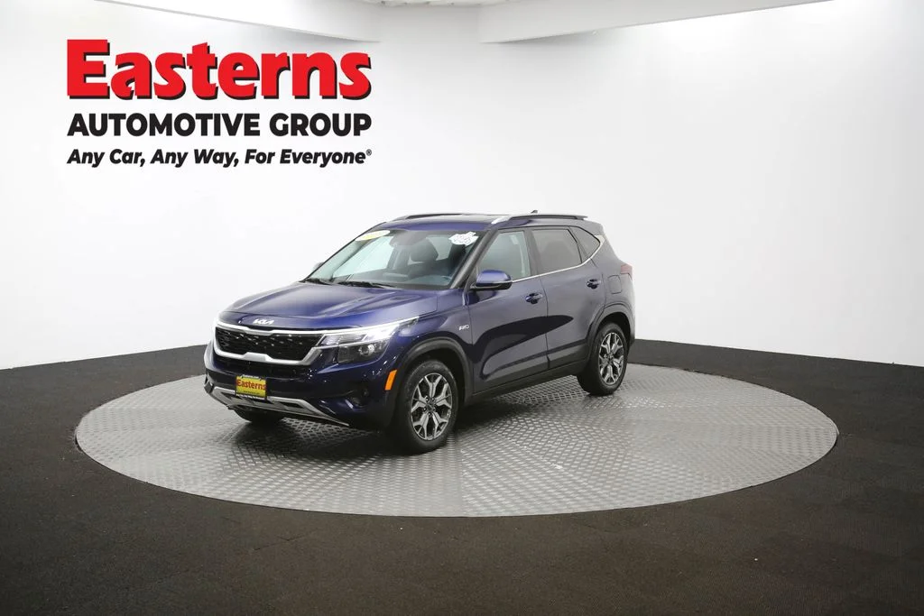 Used 2022 Blue Kia EX image 56