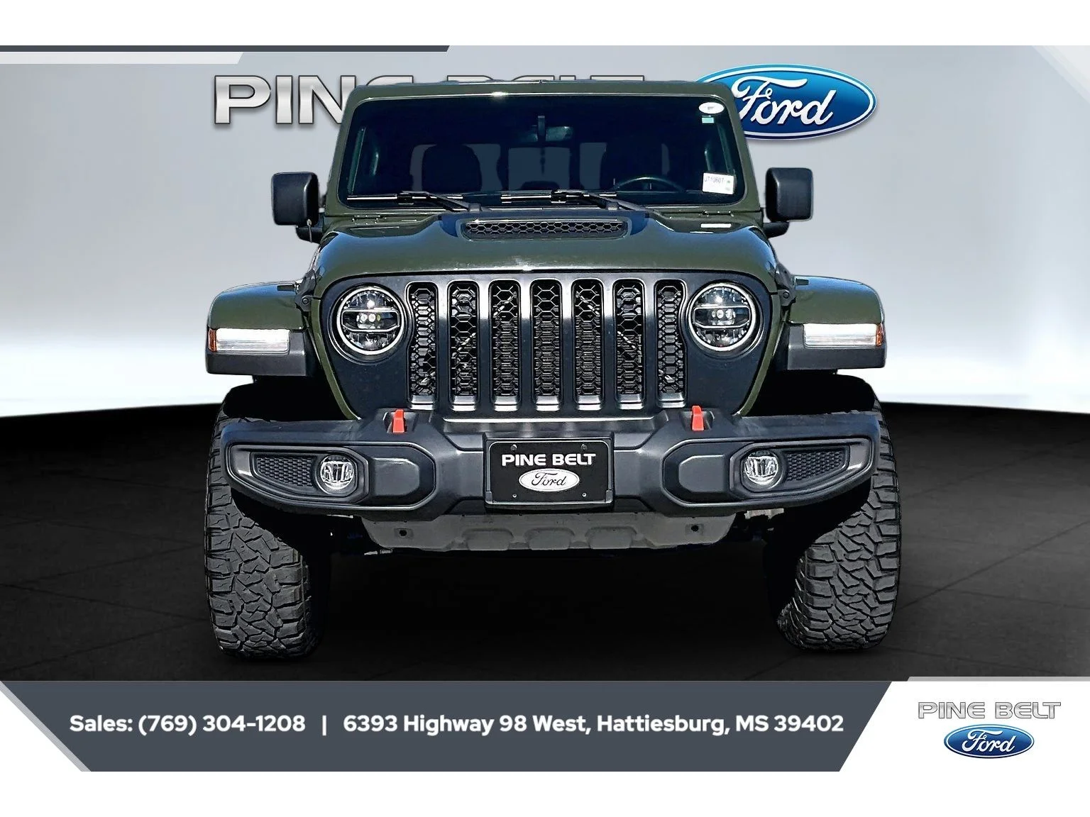 Used 2022 Sarge Green Clearcoat Jeep Mojave image 3