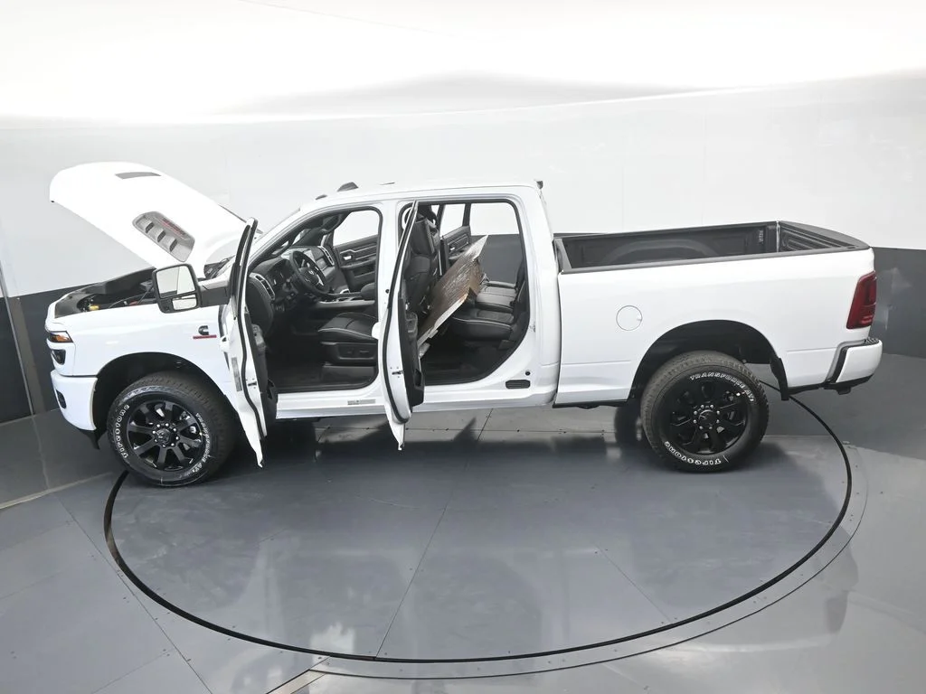New 2026 Bright White Clear-Coat Exterior Paint RAM Laramie image 64