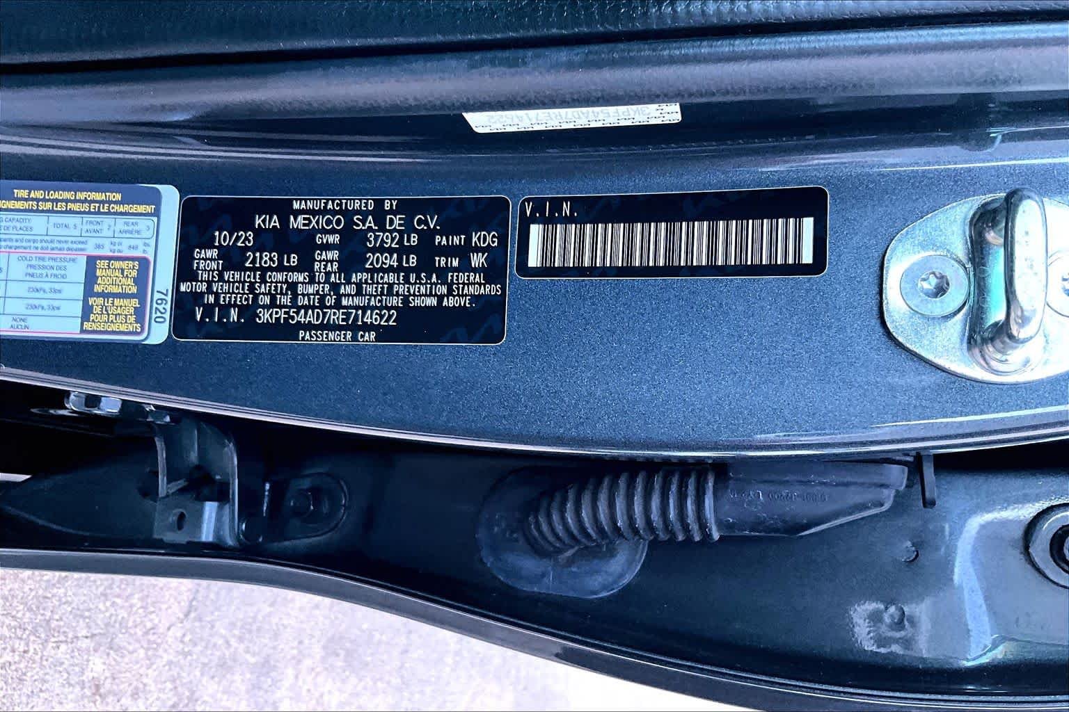 Used 2024 Gravity Gray Kia GT-Line image 34
