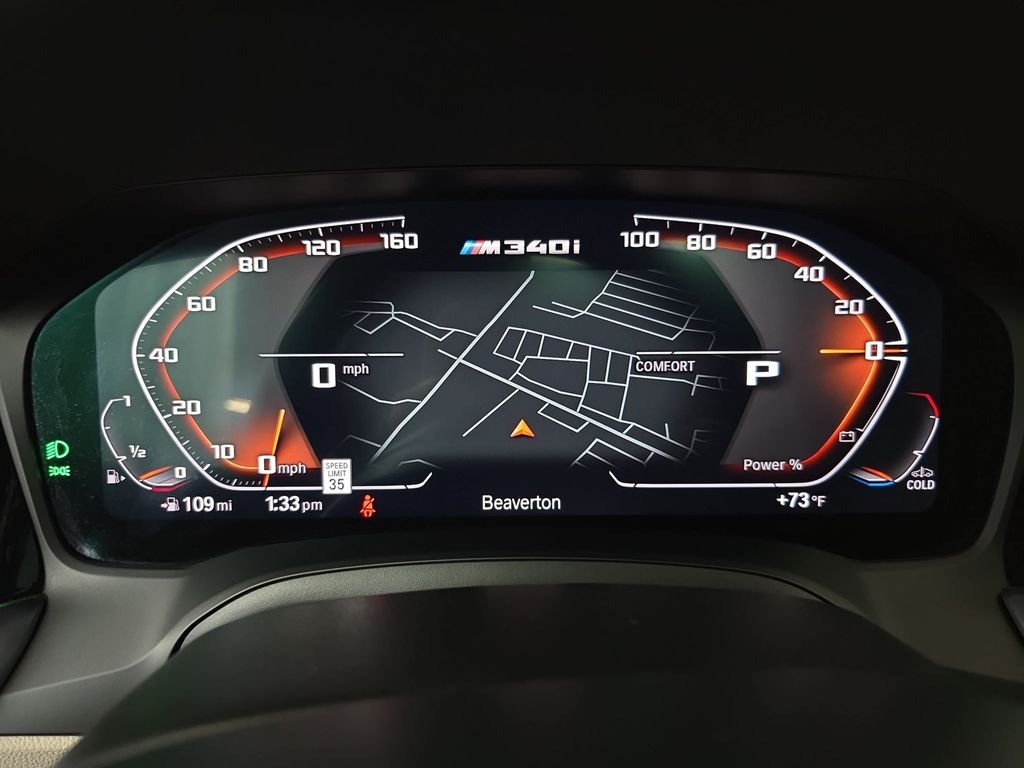 Used 2022 Portimao Blue Metallic BMW M340i image 21