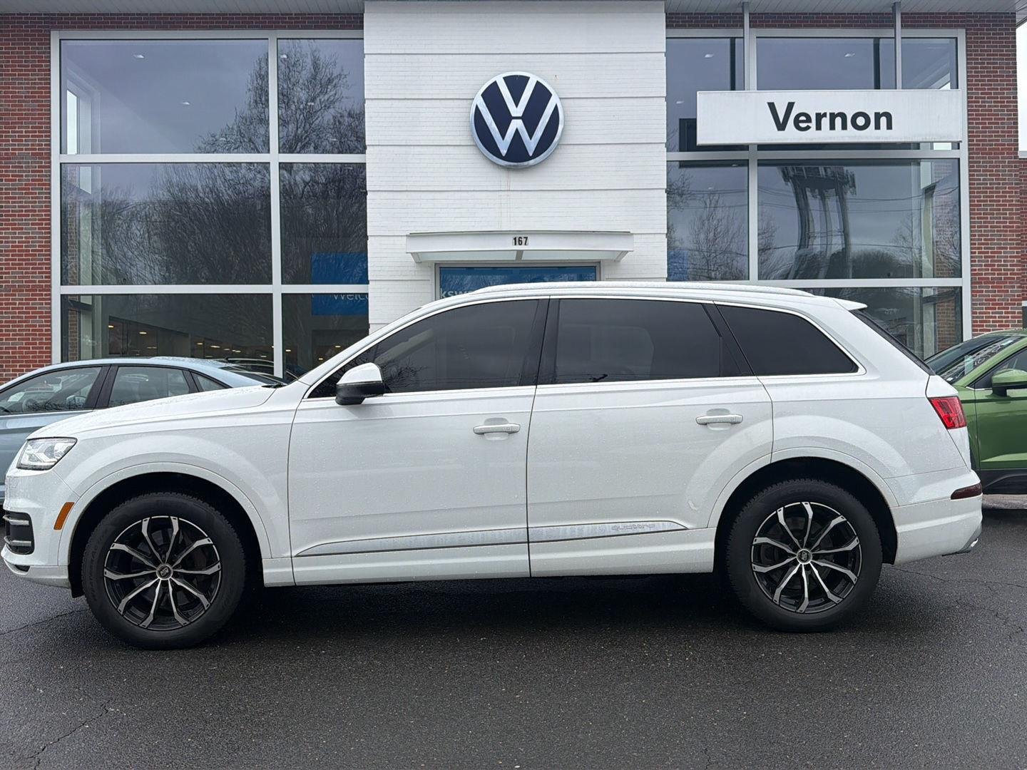Used 2019 Audi Q7 Premium with VIN WA1AHAF72KD016259 for sale in Vernon, CT