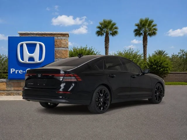 Certified Used 2025 Crystal Black Pearl Honda 1.5T SE image 6