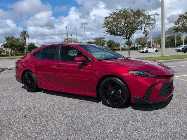 Certified Used 2025 SUPERSONIC RED Toyota  image 2