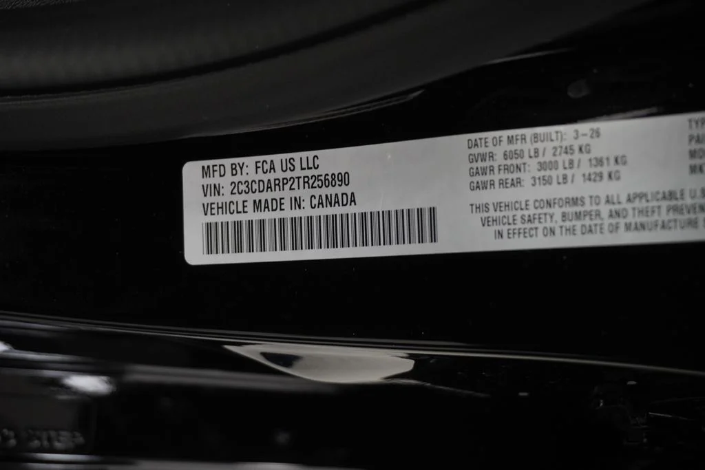 New 2026 Diamond Black Crystal Pearlcoat Dodge Scat Pack image 37