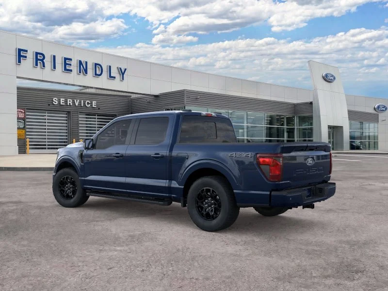 New 2026 Antimatter Blue Metallic Ford XLT image 4