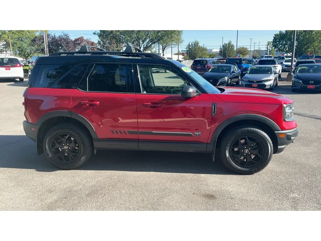 Used 2021 Rapid Red Metallic Tinted Clearcoat Ford First Edition image 4