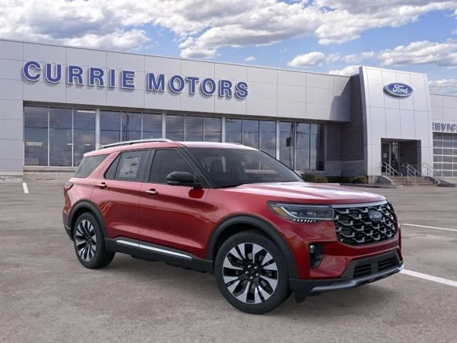 New 2026 Rapid Red Metallic Tinted Clearcoat Ford Platinum image 7