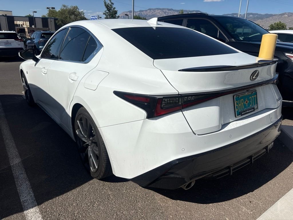 Used 2022 White Lexus 350 F SPORT image 5