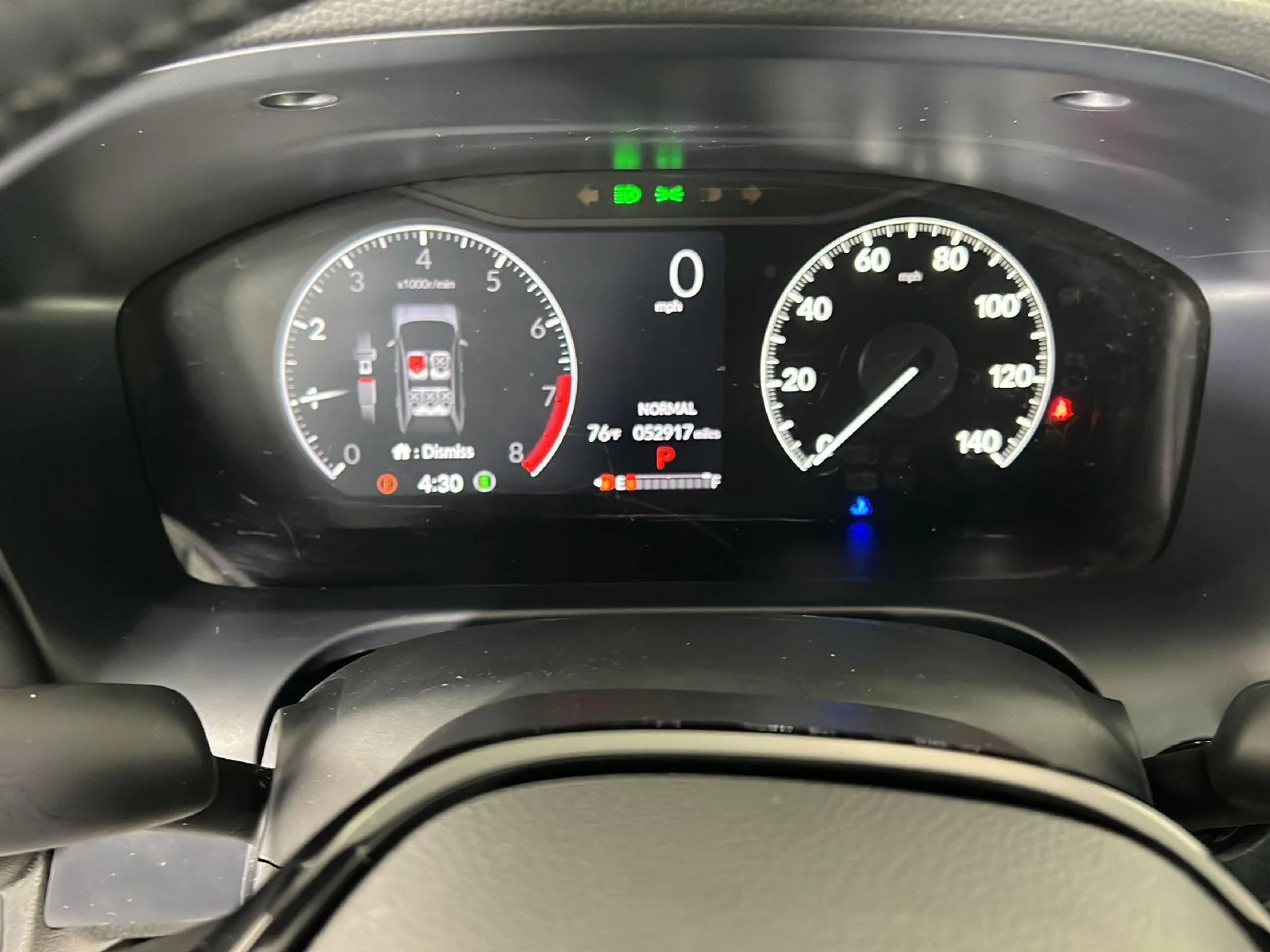 Used 2023 Platinum White Pearl Honda EX-L image 6