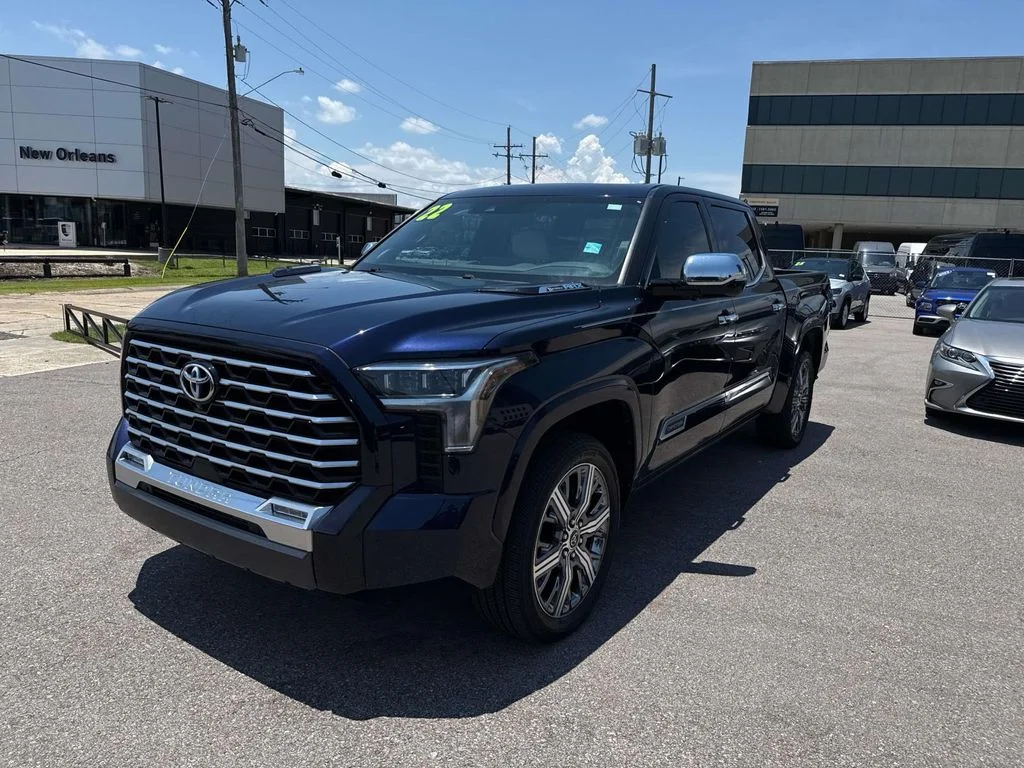 Used 2022 Blue Toyota Capstone image 3