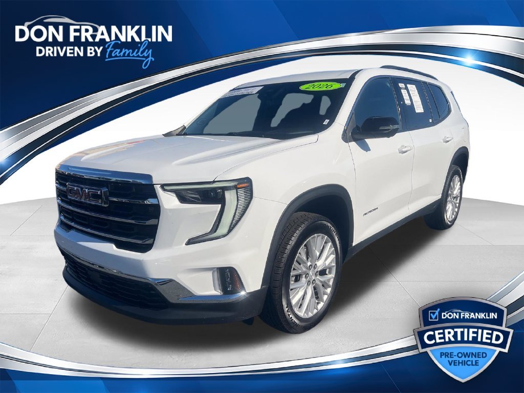 2026 GMC Acadia