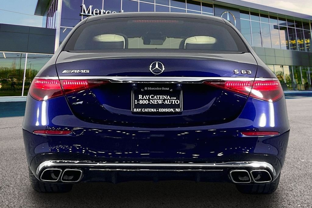 Certified Used 2025 White Mercedes-Benz S 63 E AMG® image 4