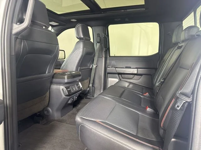 Used 2021 White Metallic Ford Lariat image 12