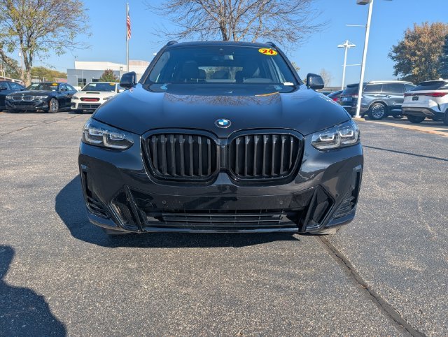 Certified Used 2024 Black Sapphire Metallic BMW xDrive30i image 9