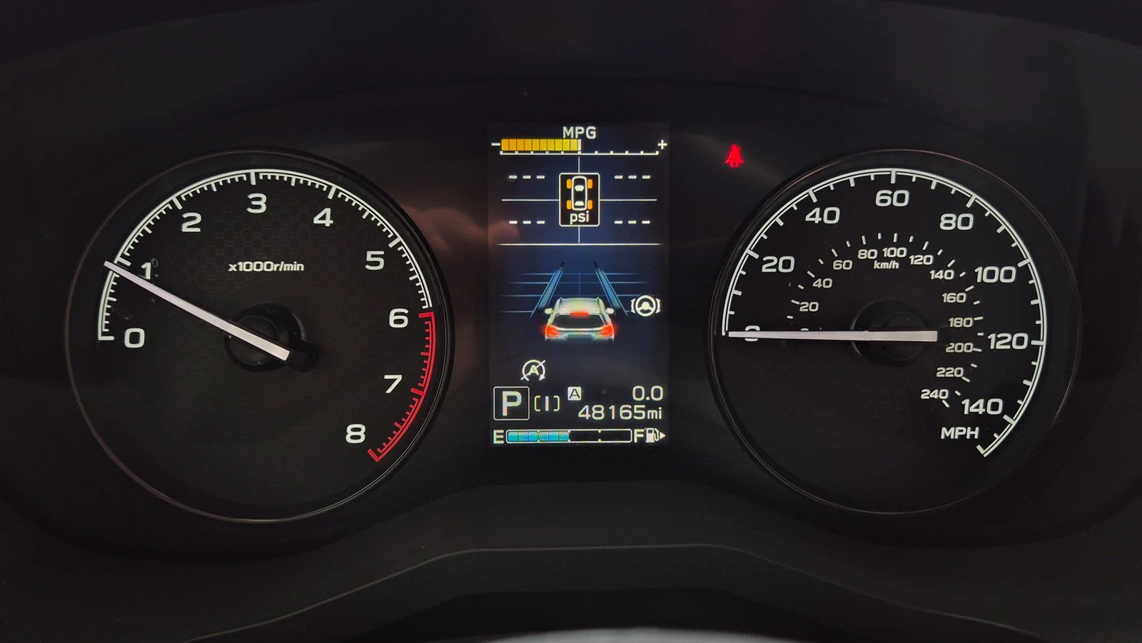 Used 2022 1M5K/WHITE Subaru BASE image 16