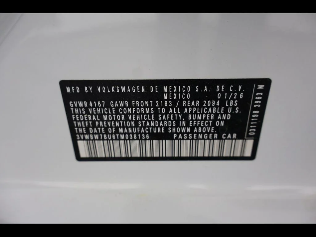 New 2026 White Volkswagen 1.5T Sport image 28