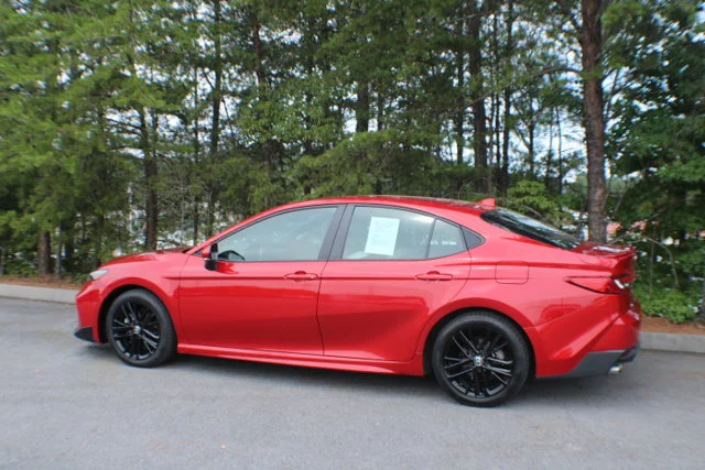 Used 2025 Supersonic Red Toyota SE image 3