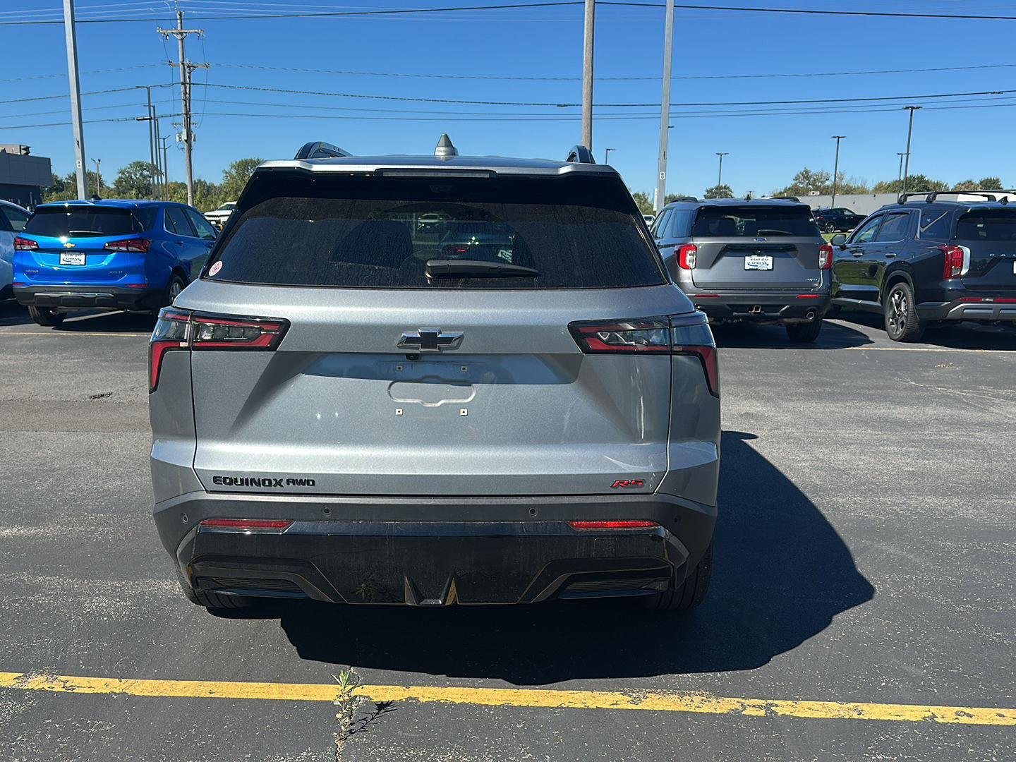 Used 2025 Sterling Gray Metallic Chevrolet AWD RS image 3