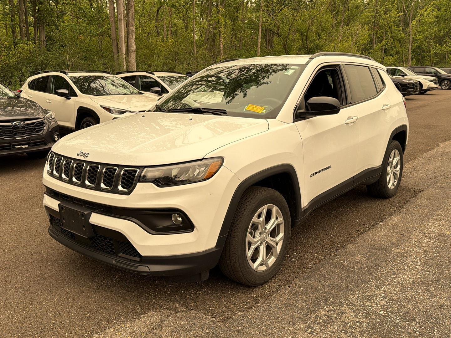 Used 2024 Bright White Clearcoat Jeep Latitude image 12