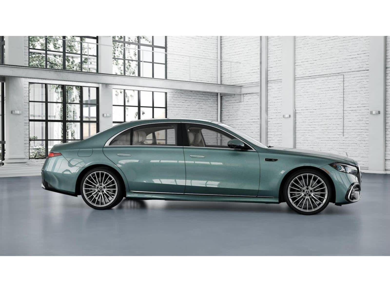 New 2027 Verde Silver Metallic Mercedes-Benz S 500 image 14
