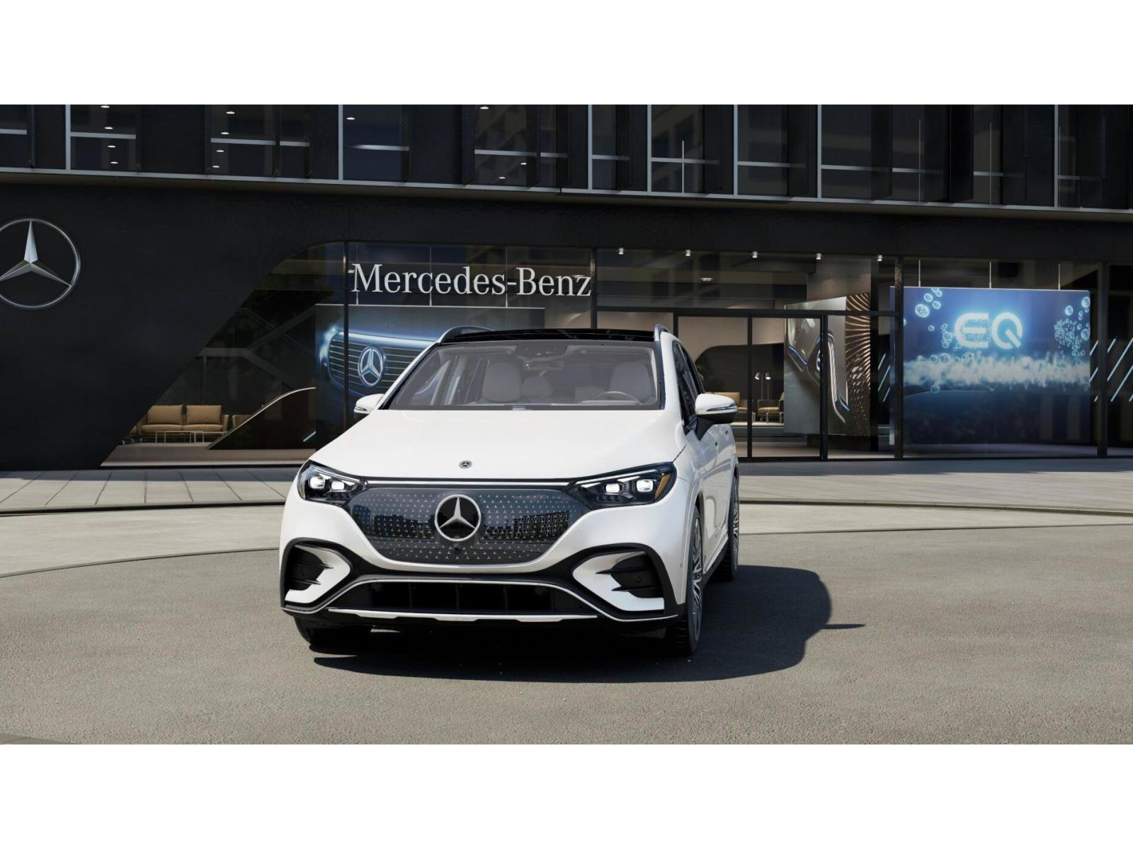 New 2027 MANUFAKTUR Moonlight White Metallic Mercedes-Benz EQE 320+ image 42