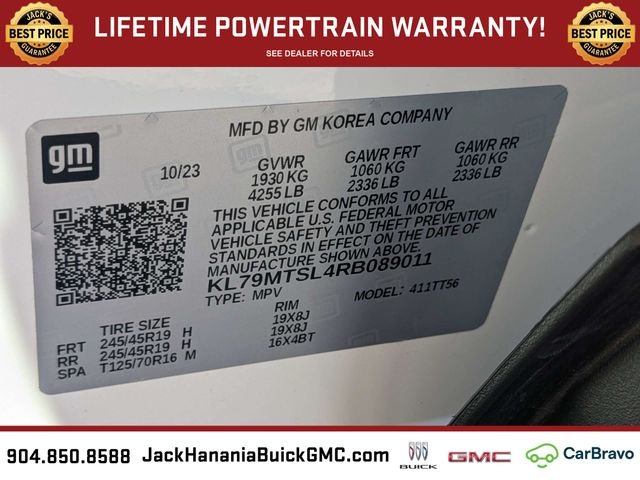 Used 2024 White Chevrolet RS image 19