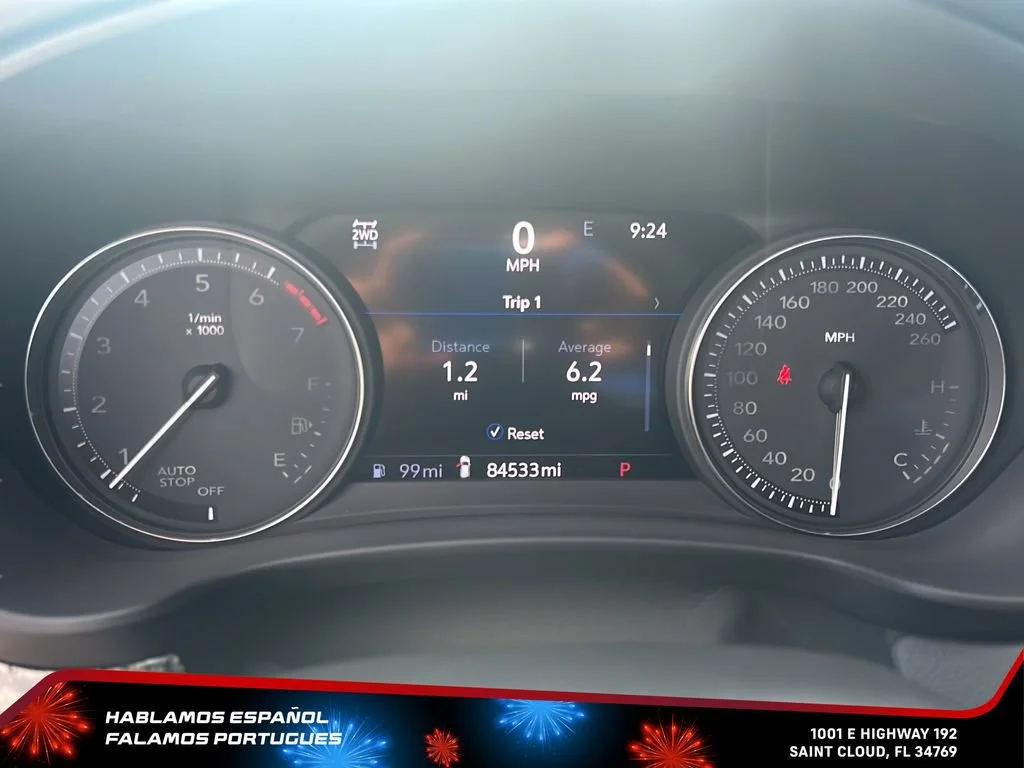 Used 2022 Stellar Black Metallic Cadillac Sport image 20