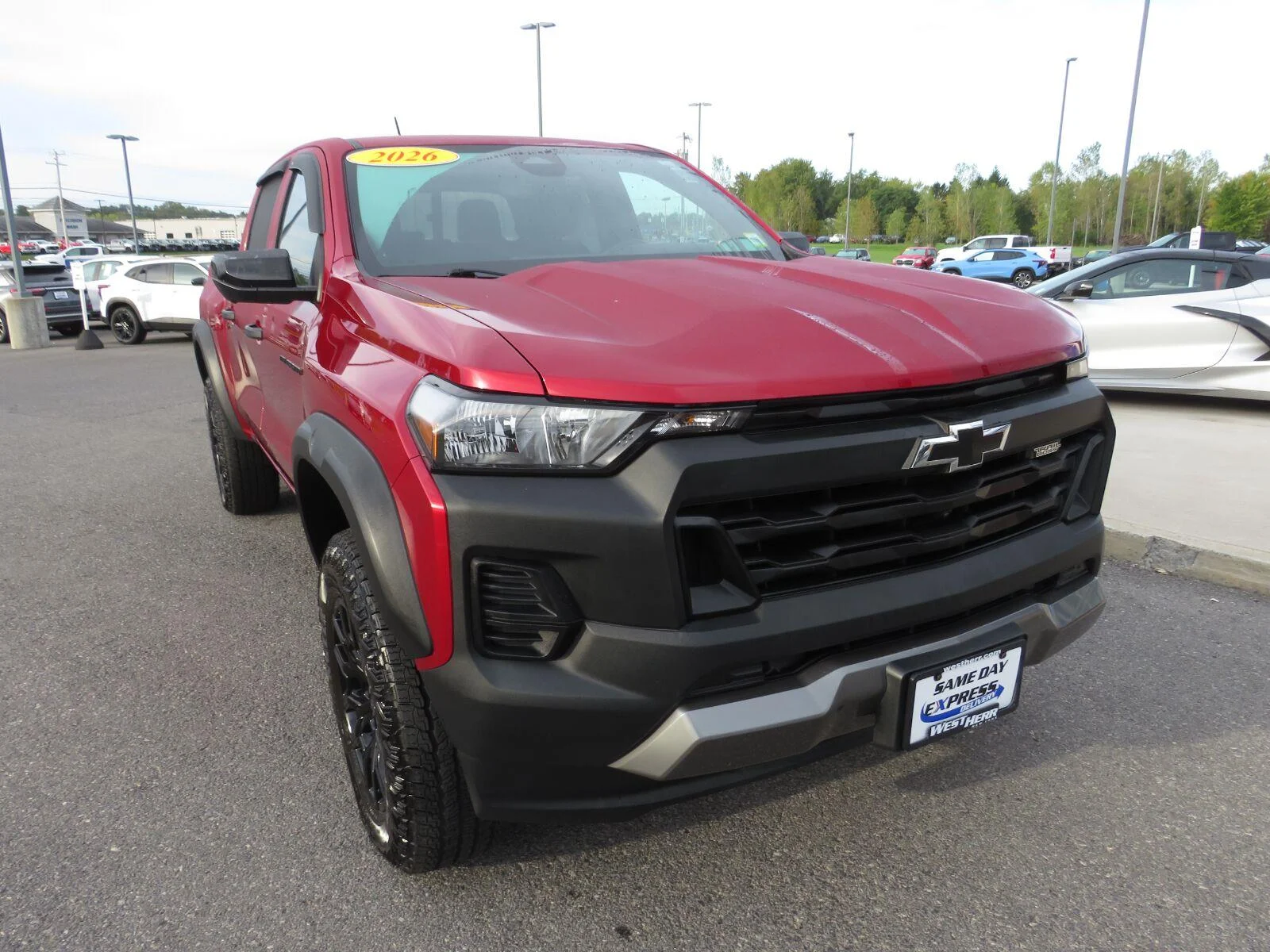 Used 2026 Radiant Red Tintcoat Chevrolet Trail Boss image 4