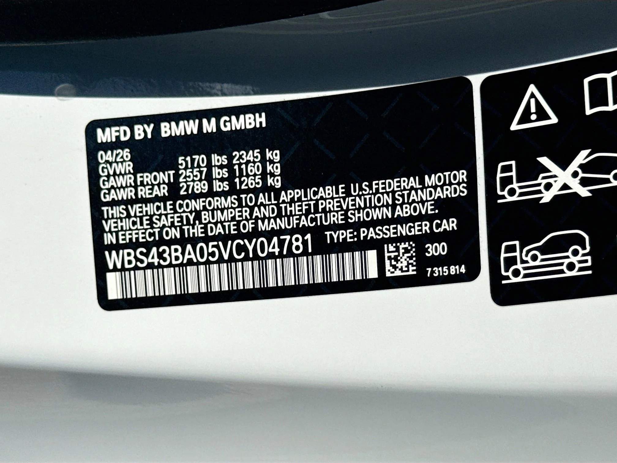 New 2027 Alpine White BMW Competition xDrive image 42