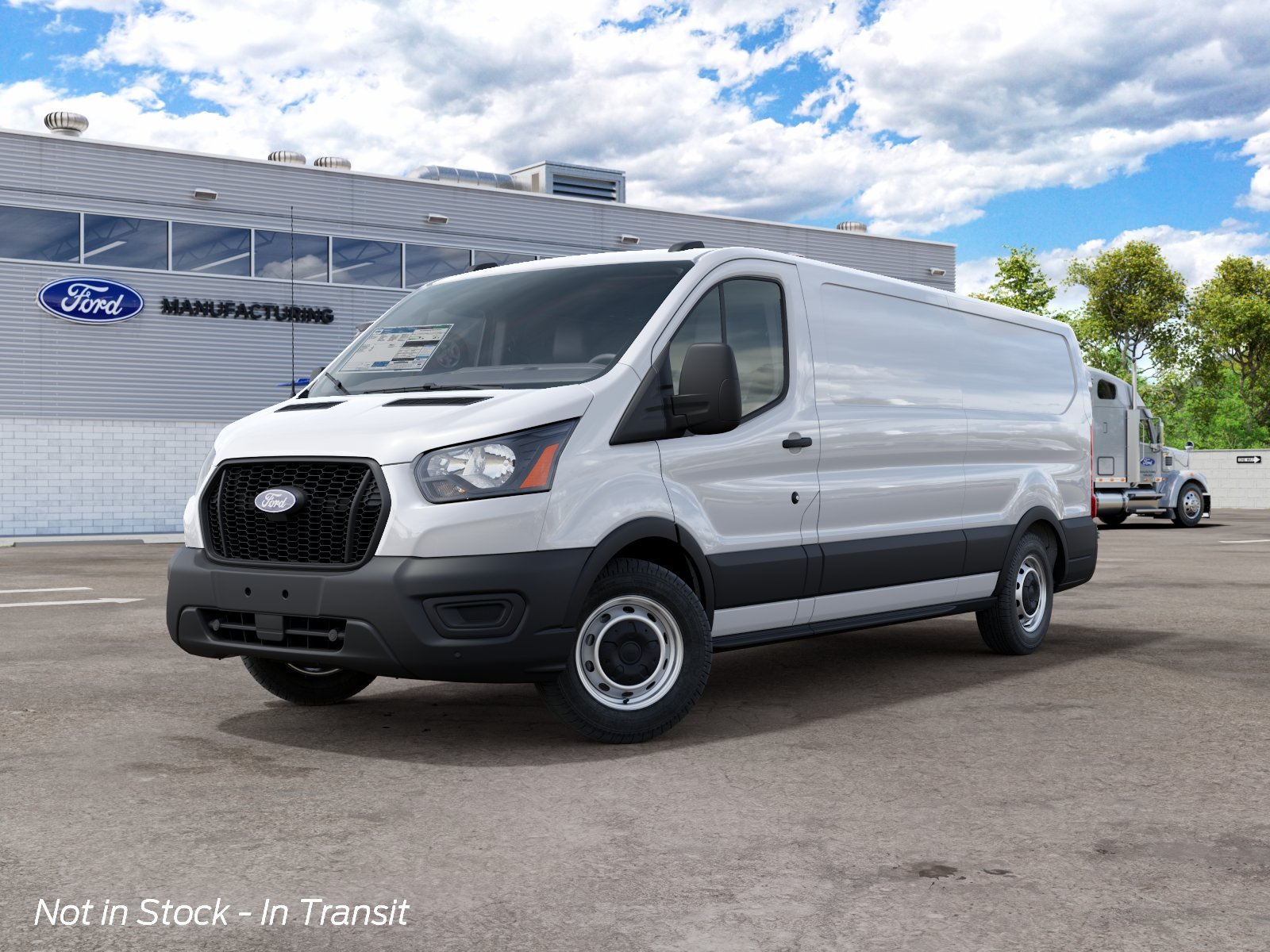 New 2027 Oxford White Ford Cargo Van image 2