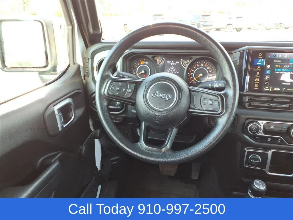 Used 2024 White Jeep 4-Door Sport 4x4 image 22