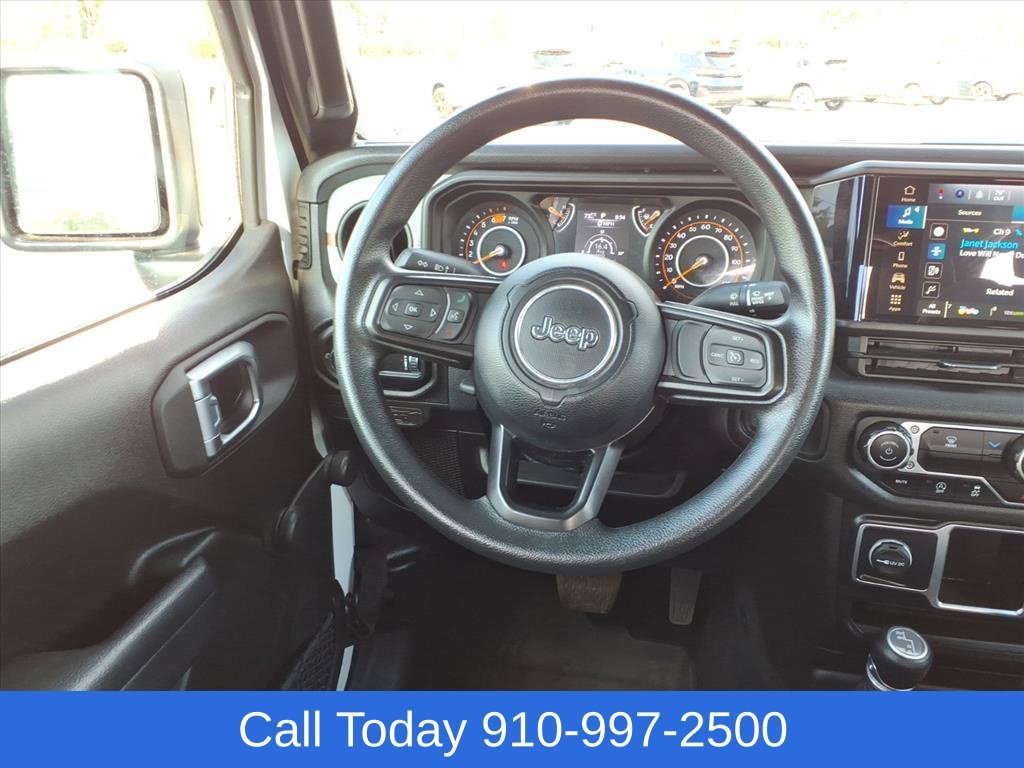 Used 2024 White Jeep 4-Door Sport 4x4 image 22