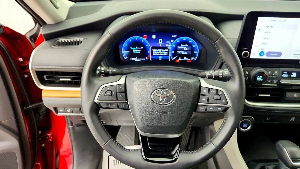 Used 2024 Ruby Flare Pearl Toyota Hybrid Limited AWD w/ Panoramic View Camera image 13