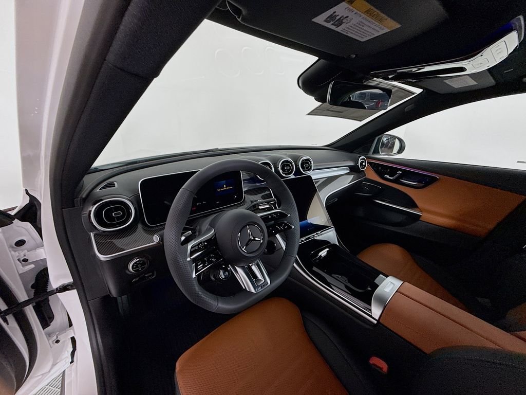 New 2026 Polar White Mercedes-Benz AMG® C 43 4MATIC® Sedan image 4
