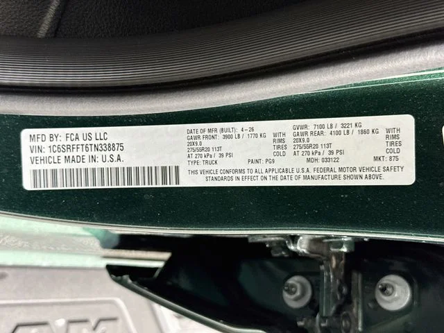 Used 2026 Green Ram Big Horn/Lone Star image 30
