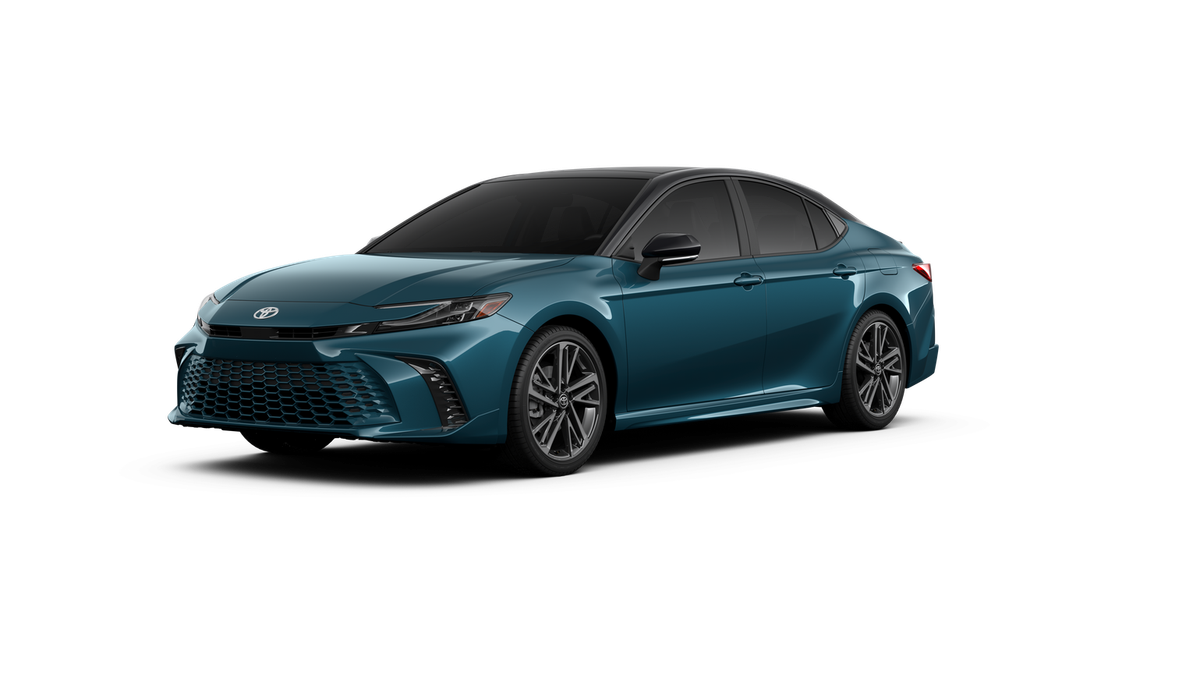 New 2026 Ocean Gem with Midnight Black Metallic roof Toyota XSE image 38