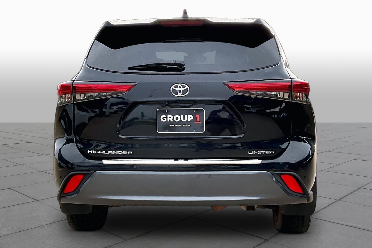 Used 2020 Midnight Black Metallic Toyota Limited image 5