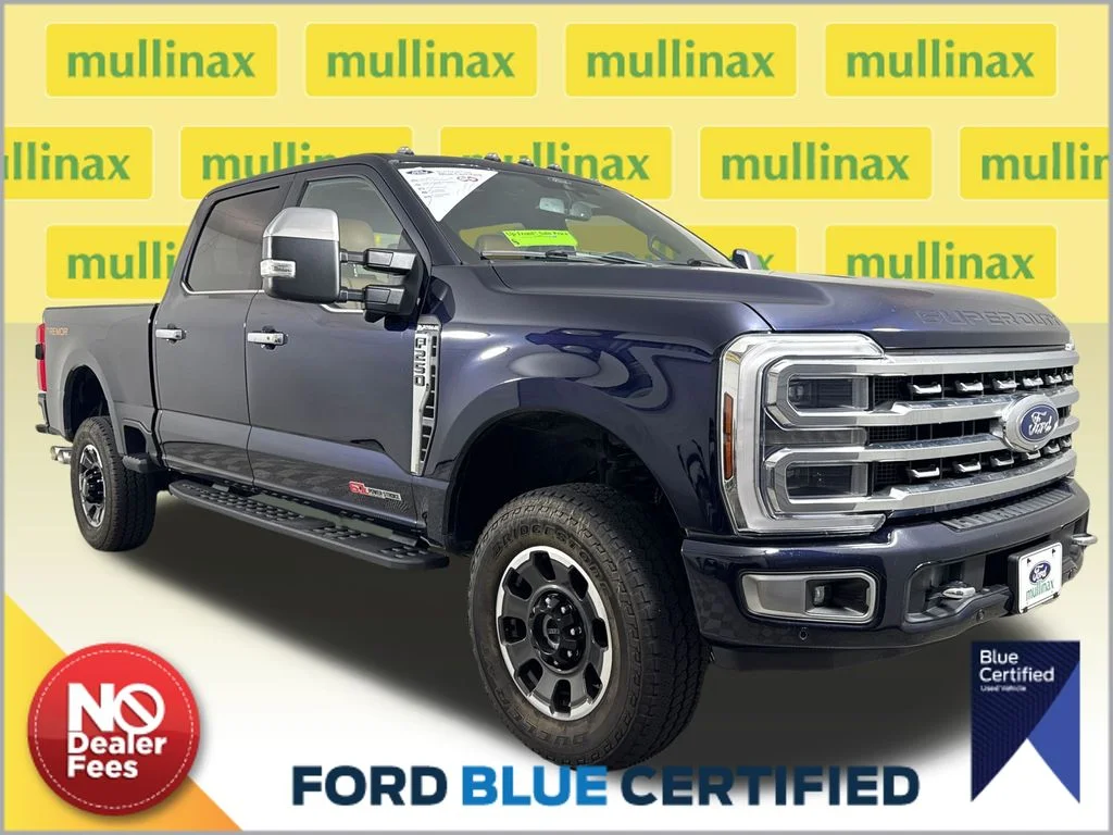 Certified Used 2024 Blue Ford Platinum image 1