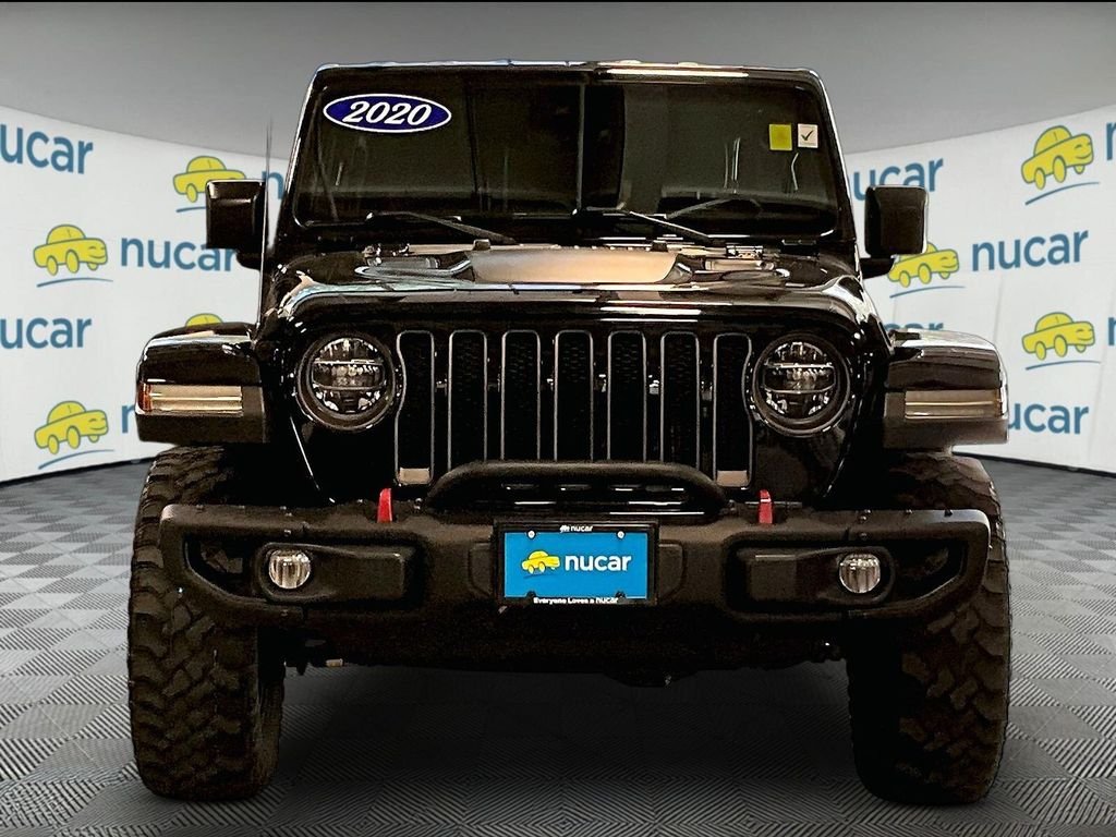 Used 2020 Black Clearcoat Jeep Unlimited Rubicon image 2