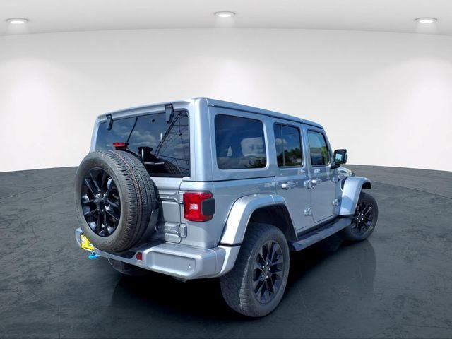 Used 2021 Silver Jeep Unlimited Sahara 4xe image 8