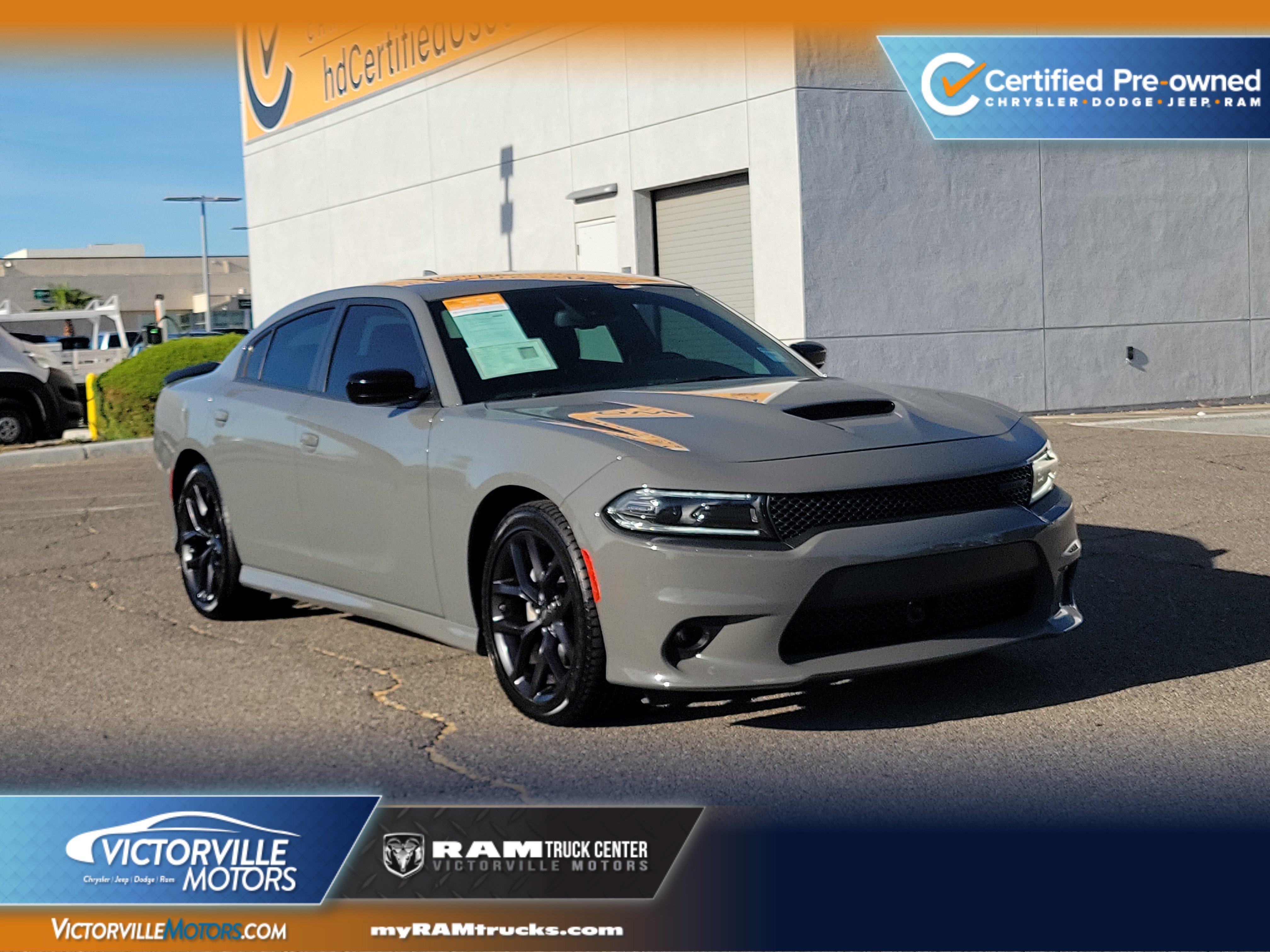 Gray 2023 Dodge Charger Sedan Rear-Wheel Drive 8-Speed Automatic