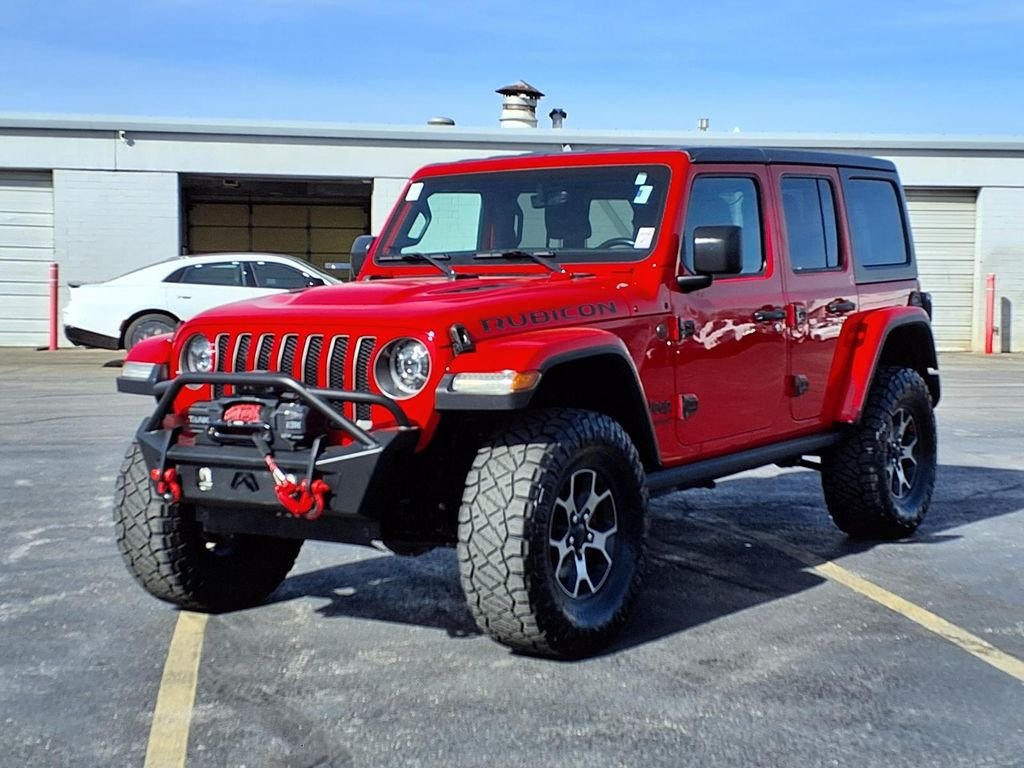Certified 2018 Jeep All-New Wrangler Unlimited Rubicon with VIN 1C4HJXFG6JW174621 for sale in Kansas City