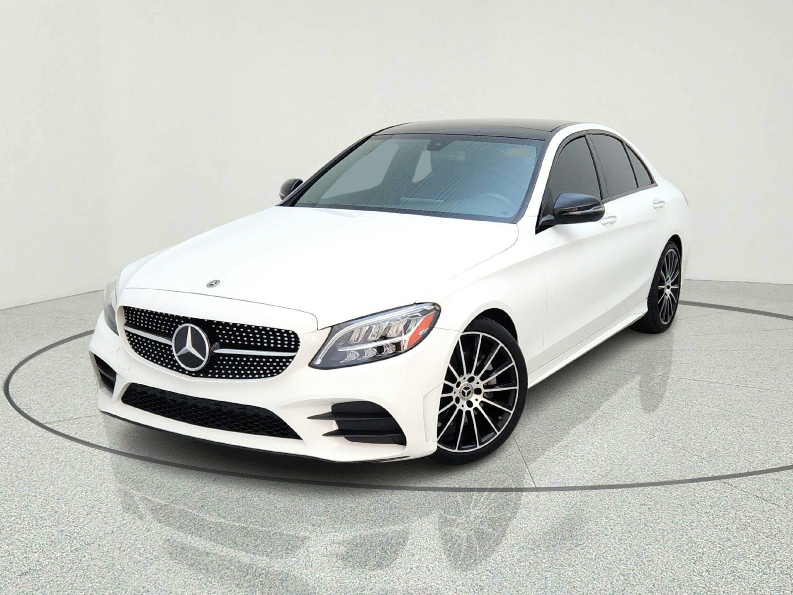 Used 2021 Polar White Mercedes-Benz C 300 image 2