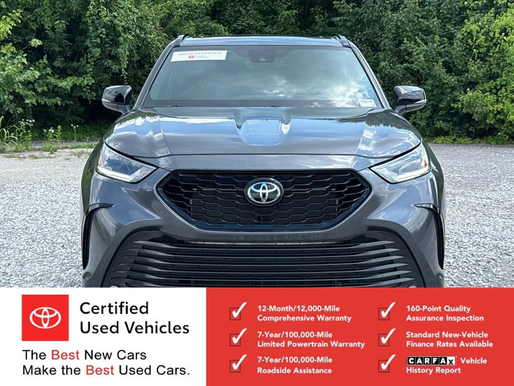 Certified Used 2024 Magnetic Gray Metallic Toyota XSE image 8