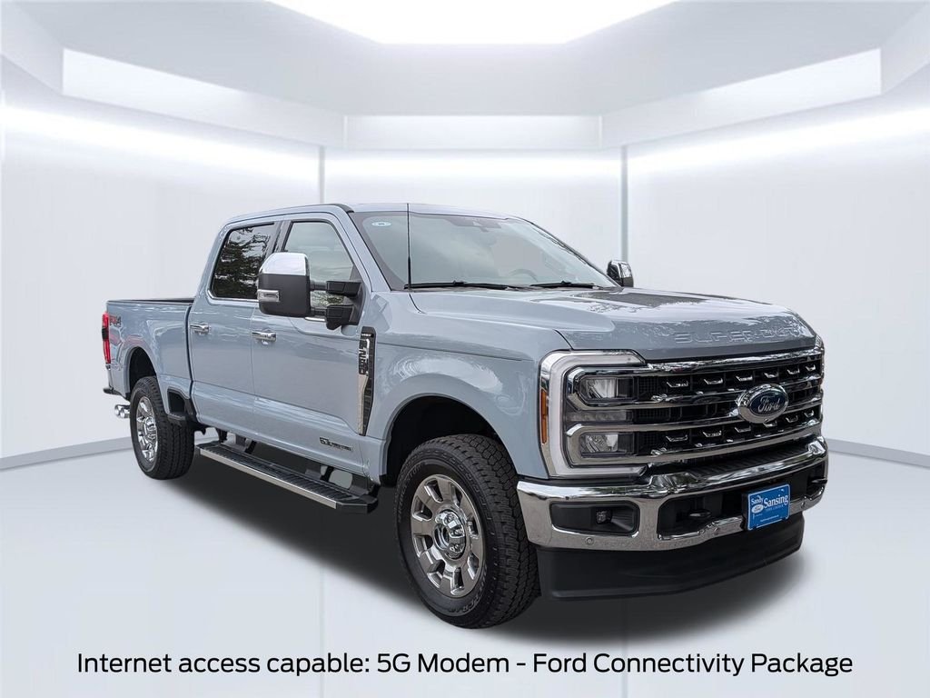 New 2026 Glacier Gray Metallic Tri-Coat Ford F-250® Lariat® image 11